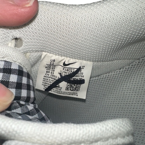 Nike Air Force 1 Low '07 Farmer's Market Designed Fresh Sneakers Men's Size 11 - Picture 10 of 13